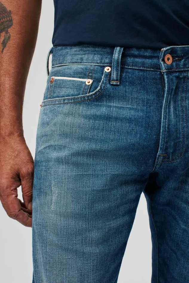 Men Selvedge Stretch Jeans Blueprint Bonobos Jeans
