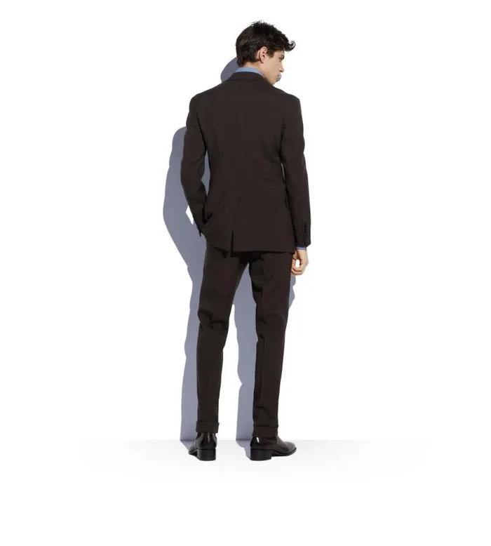 Men Shirts Tom Ford Cotton Silk Poplin Slim Fit Shirt Blue Men Shirts Tom Ford Cotton Silk Poplin Slim Fit Shirt Blue