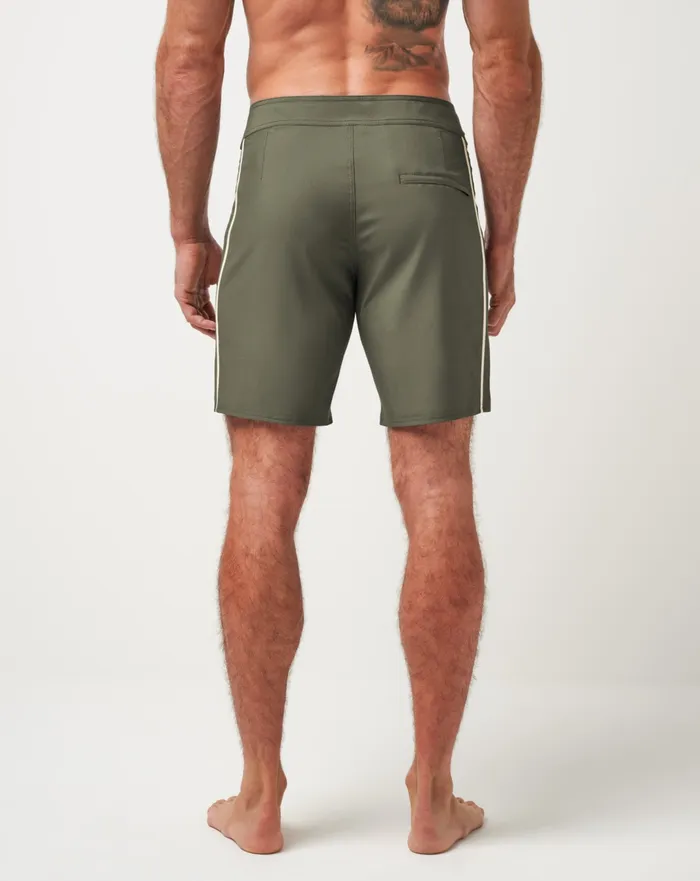 Men Shorts TravisMathew MAKING IT REEF BOARDSHORT Dark Olive