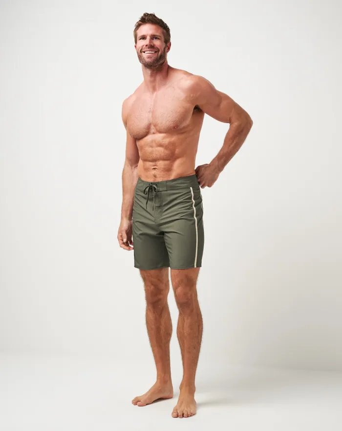 Men Shorts TravisMathew MAKING IT REEF BOARDSHORT Dark Olive