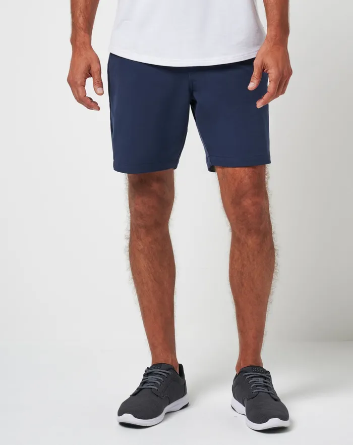 Men Shorts TravisMathew STRETCHKNIT SHORT 8IN Total Eclipse