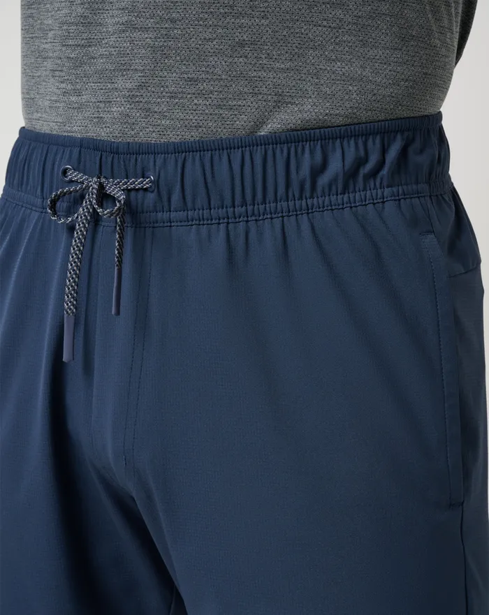 Men Shorts TravisMathew WANDERLUST EWAIST SHORT 75IN Mood Indigo