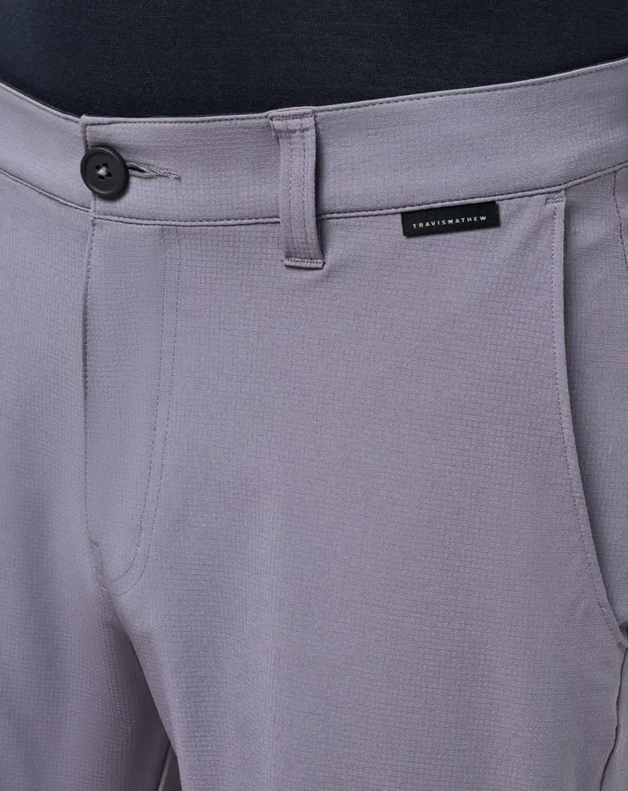 Men Shorts TravisMathew WANDERLUST SHORT 9IN Quiet Shade