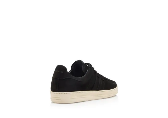 Men Sneakers Tom Ford Nubuck Radcliffe Sneaker Black Cream