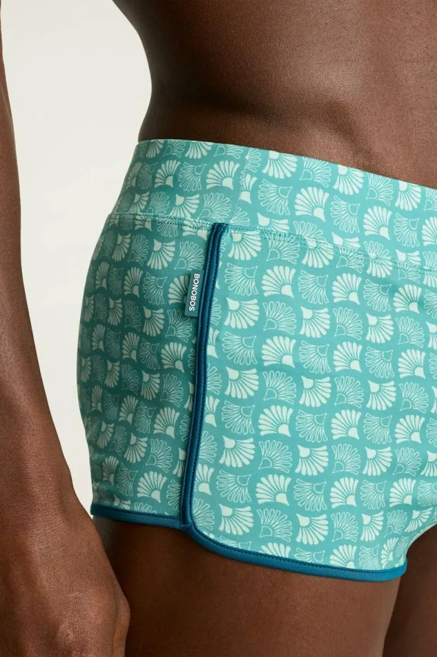 Men South Beach Swim Brief Teal Ponce Tile Bonobos Swim Trunks