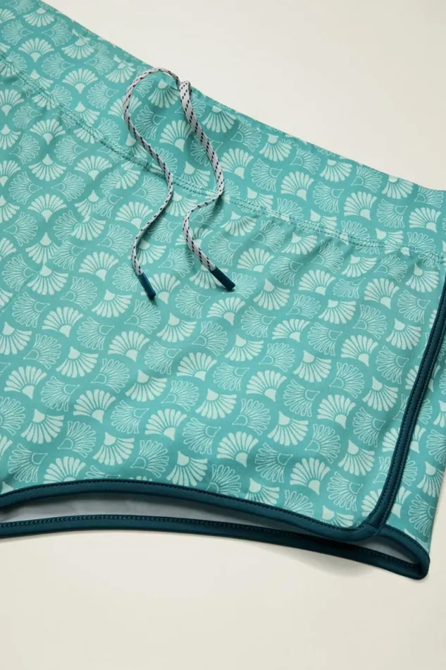 Men South Beach Swim Brief Teal Ponce Tile Bonobos Swim Trunks