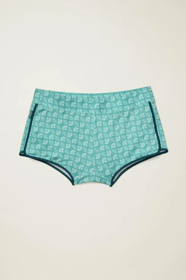 Men South Beach Swim Brief Teal Ponce Tile Bonobos Swim Trunks