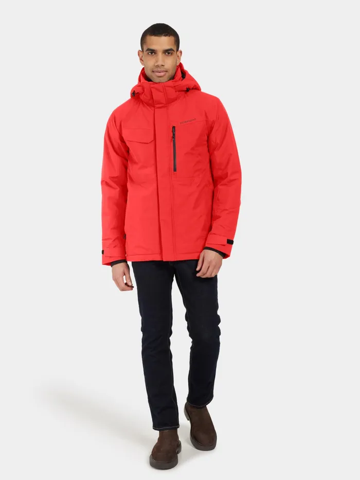 Men Stefan Jacket Pomme Red Didriksons Autumn Jackets