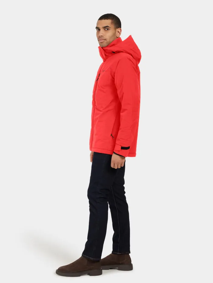 Men Stefan Jacket Pomme Red Didriksons Autumn Jackets
