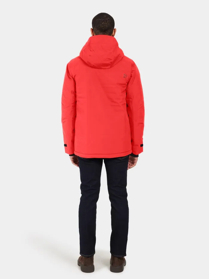 Men Stefan Jacket Pomme Red Didriksons Autumn Jackets
