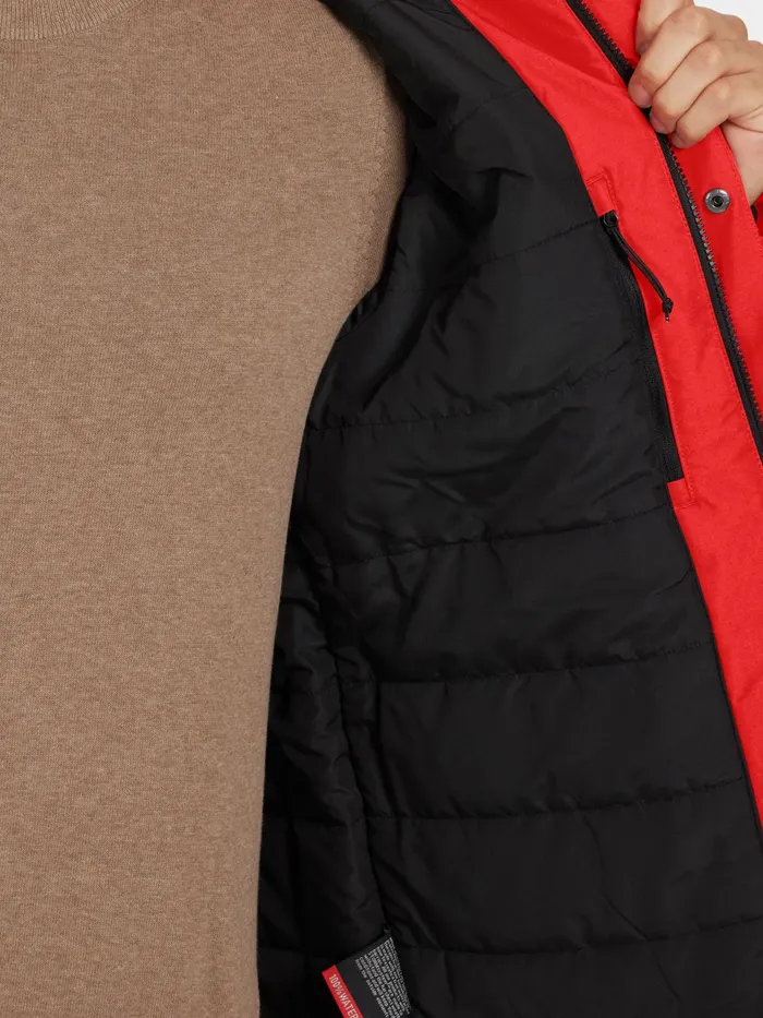 Men Stefan Jacket Pomme Red Didriksons Autumn Jackets