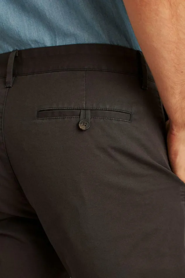 Men Stretch Lightweight Chino Shorts Phantom Bonobos Chino Shorts