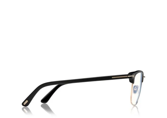 Men SUNGLASSES Tom Ford Blue Block Soft Square Magnetic Bridge Opticals