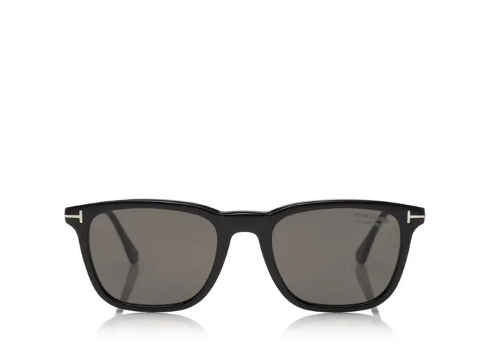 Men SUNGLASSES Tom Ford Polarized Arnaud Sunglasses Black