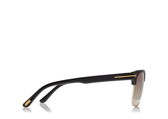 Men SUNGLASSES Tom Ford Polarized River Sunglasses Black