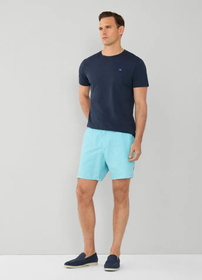 Men Swimwear Hackett London Mesh Swim Shorts Light Turquoise Blue