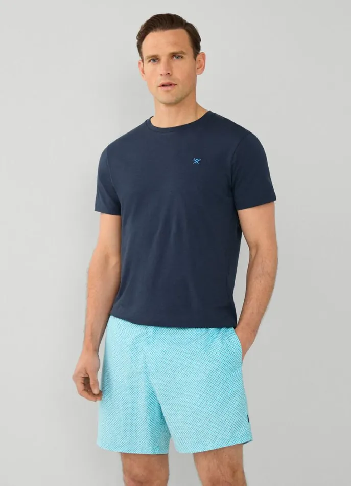 Men Swimwear Hackett London Mesh Swim Shorts Light Turquoise Blue