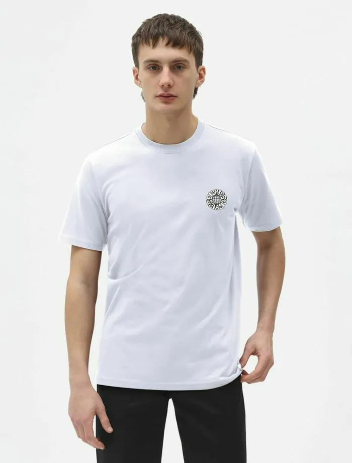 Men TShirts Dickies Globe TShirt White