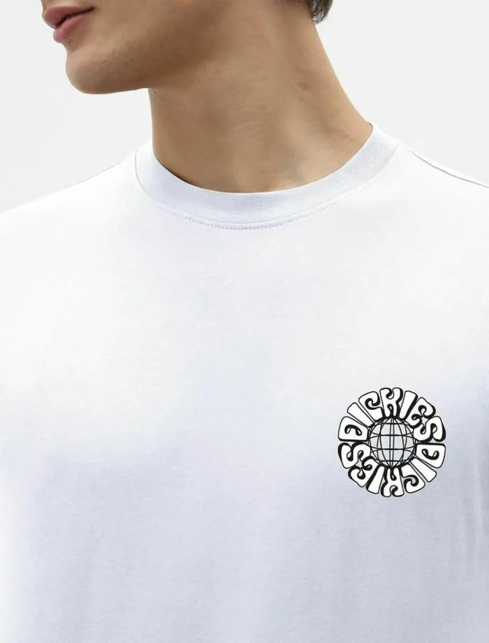 Men TShirts Dickies Globe TShirt White