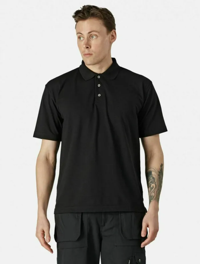 Men TShirts Dickies Polo Shirt Black