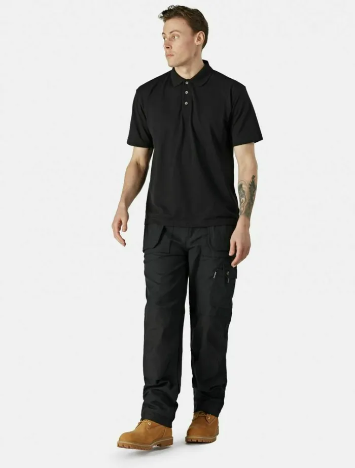 Men TShirts Dickies Polo Shirt Black