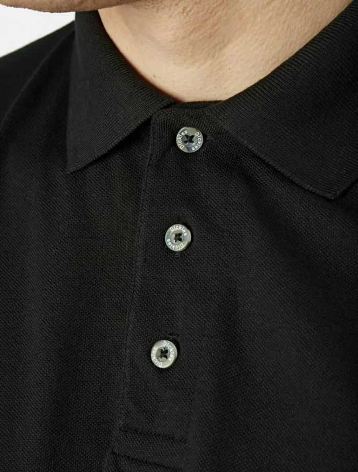 Men TShirts Dickies Polo Shirt Black