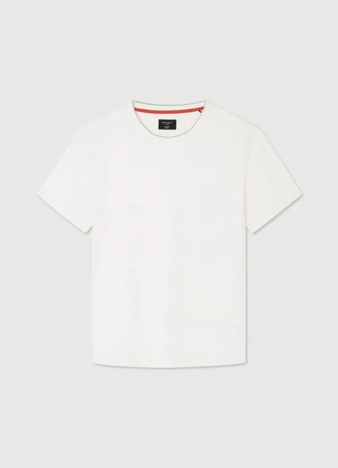 Men Tshirts Hackett London Filafil TShirt White