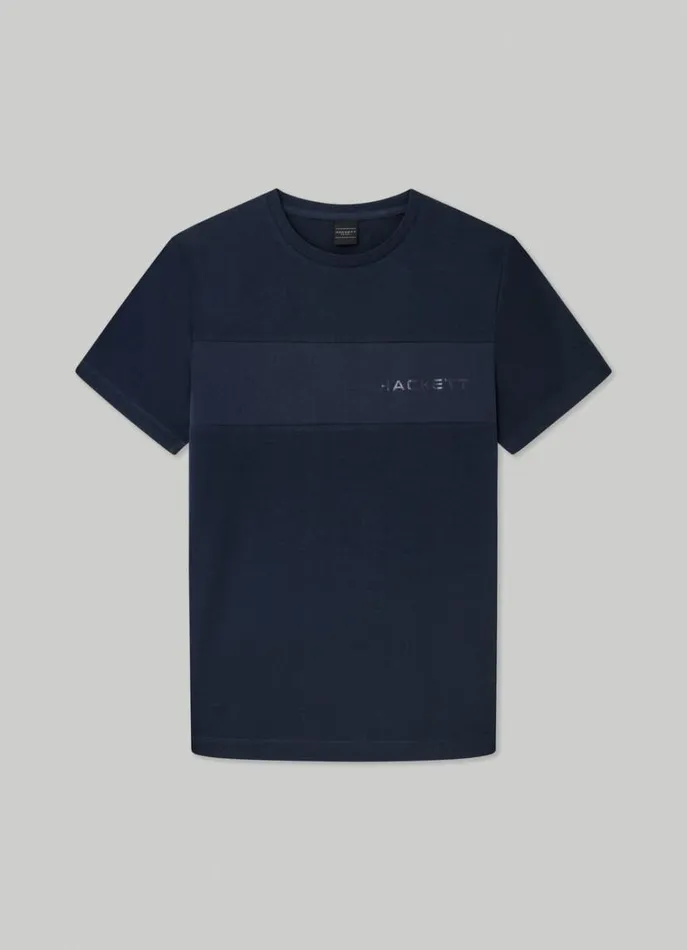 Men Tshirts Hackett London Hackett Sport Classic Fit TShirt Navy