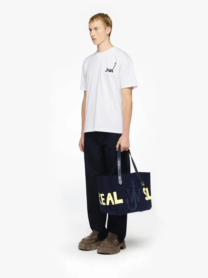 Men TShirts JW Anderson JWA BACK PRINT TSHIRT White Men TShirts JW Anderson JWA BACK PRINT TSHIRT White