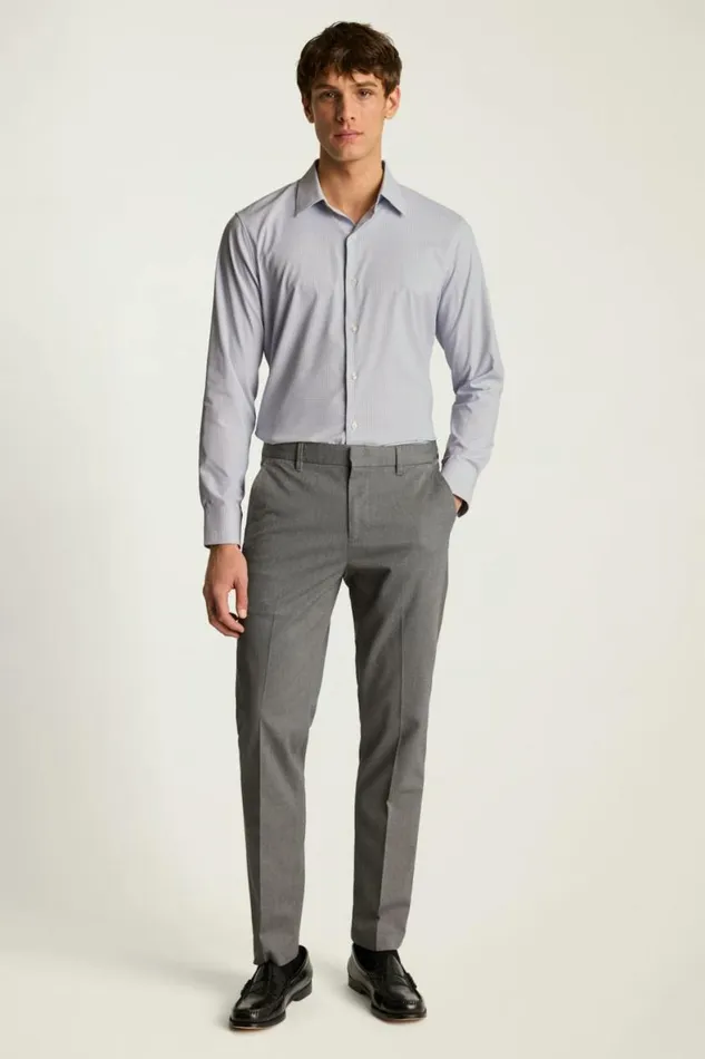 Men Tech Button Down Shirt Blue Purple Check Bonobos Casual Shirts