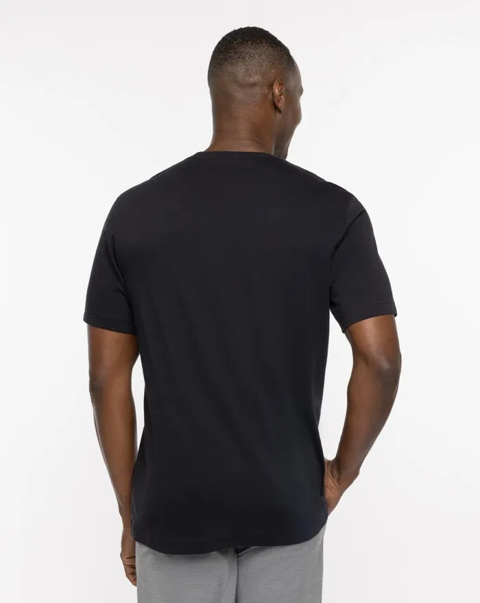 Men Tees TravisMathew DESERT MAN TEE Black