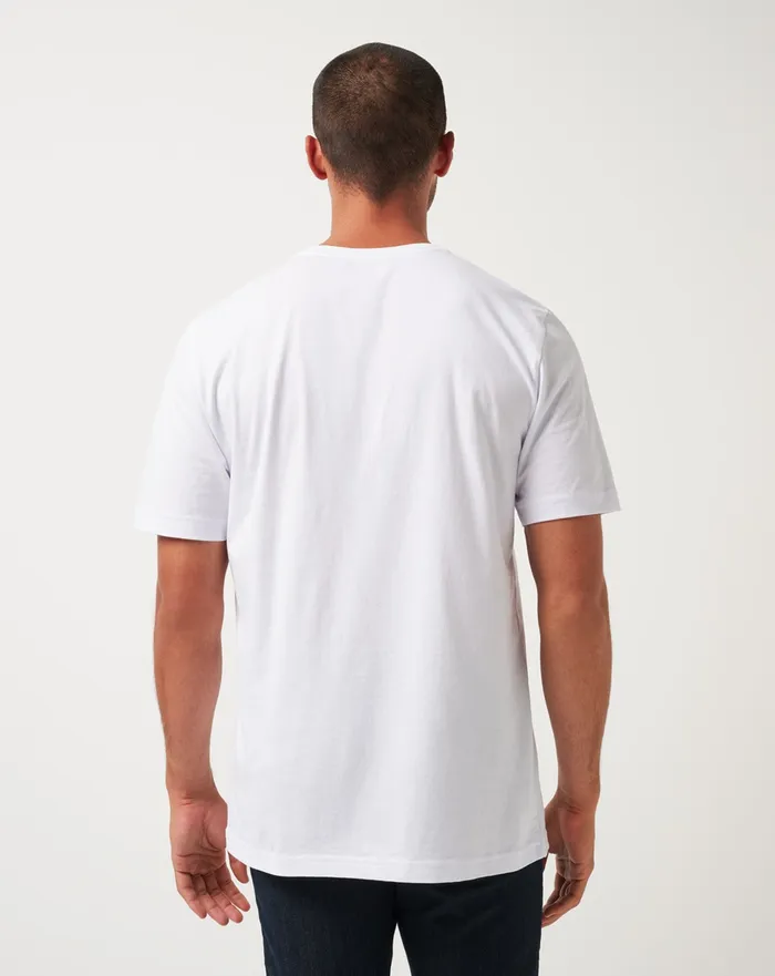 Men Tees TravisMathew USC WAR PAINT TEE White