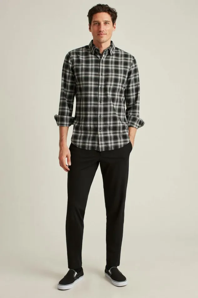 Men The All Week Flex Pant Jet Black Bonobos Joggers and Athleisure