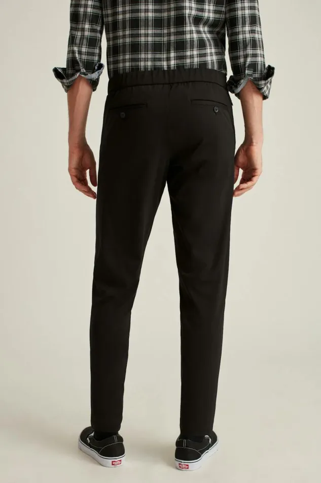 Men The All Week Flex Pant Jet Black Bonobos Joggers and Athleisure