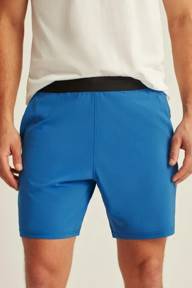Men The Lined Gym Short Daphne Blue Bonobos Casual Shorts