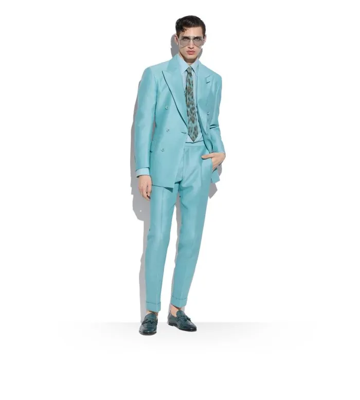 Men Ties and Bow Ties Tom Ford Cheetah Crepe De Chine Tie Men Ties and Bow Ties Tom Ford Cheetah Crepe De Chine Tie