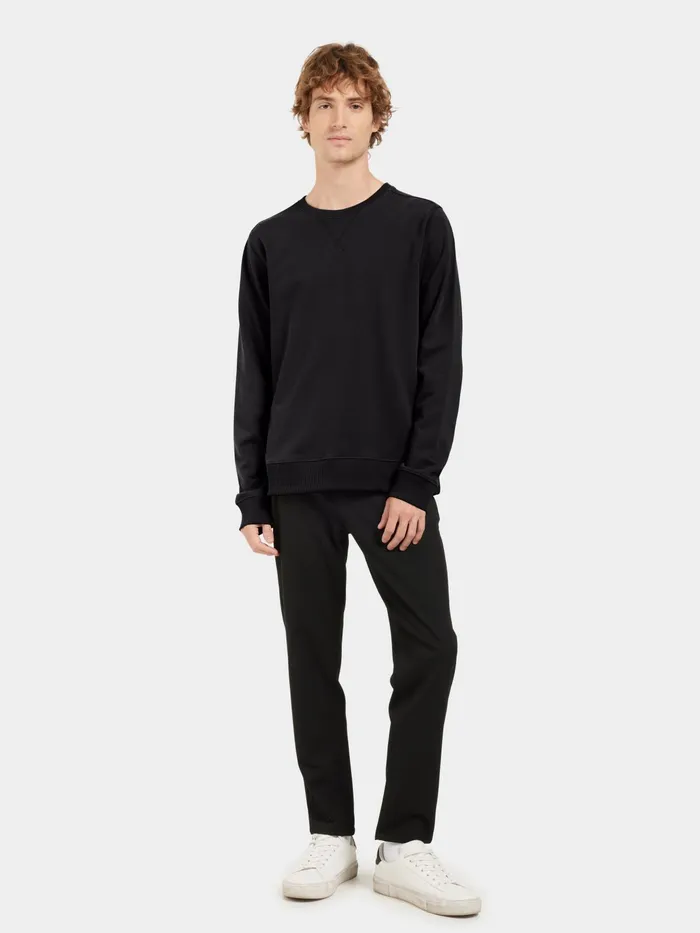 Men Tor Sweater Black Didriksons Hoodies and Sweatshirts