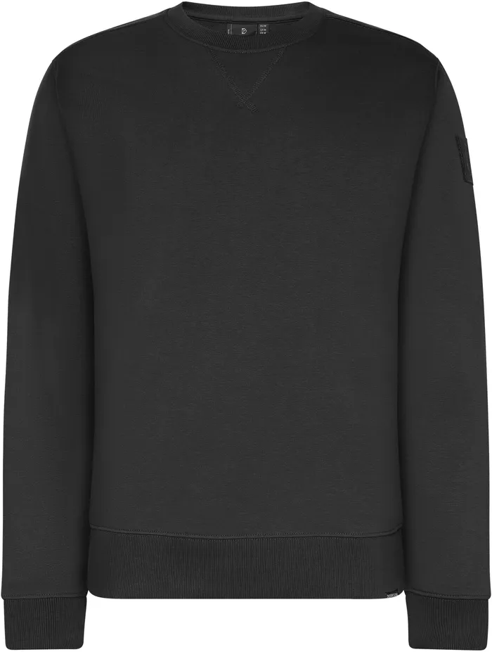 Men Tor Sweater Black Didriksons Hoodies and Sweatshirts