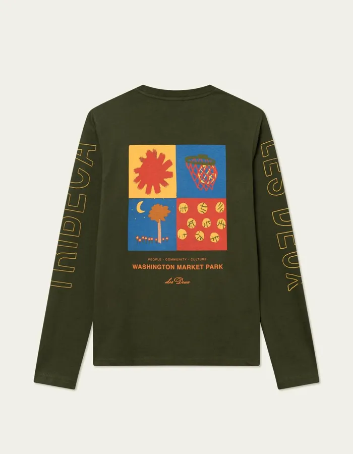Men Tribeca LS TShirt 8211 Rosin Les Deux Tshirts