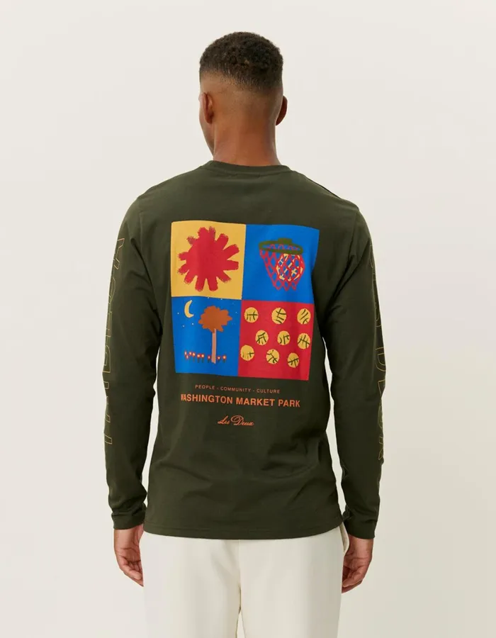 Men Tribeca LS TShirt 8211 Rosin Les Deux Tshirts