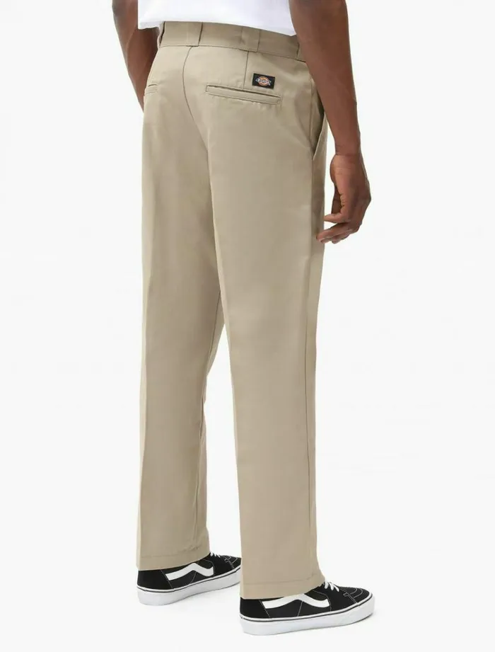 Men Trousers Dickies 873 Slim Straight Work Pant Khaki