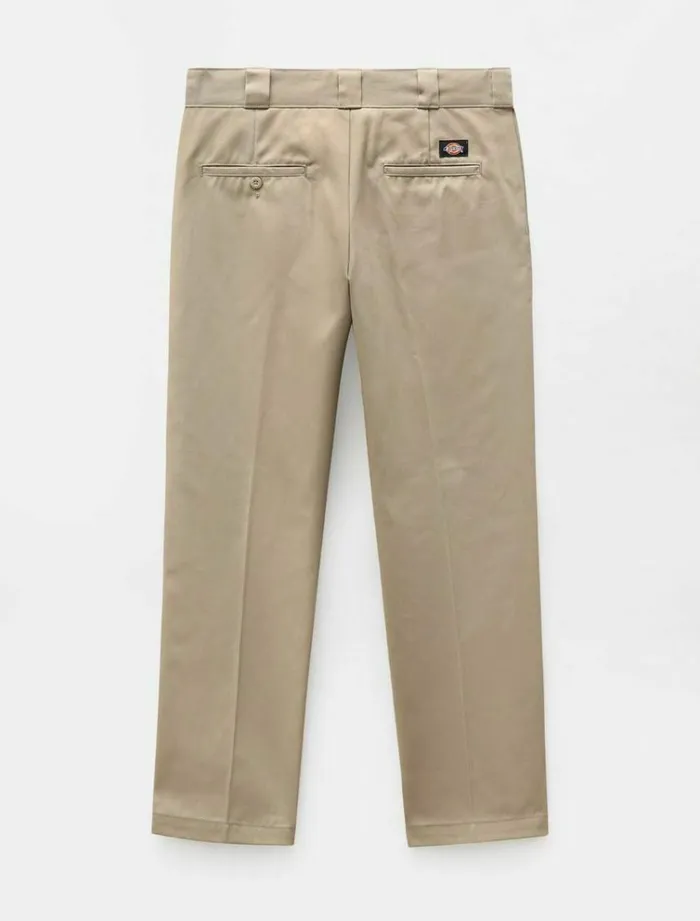 Men Trousers Dickies 873 Slim Straight Work Pant Khaki