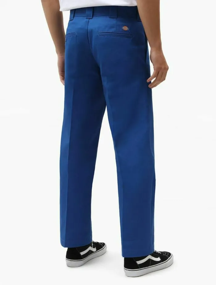 Men Trousers Dickies 873 Slim Straight Work Pant True Blue