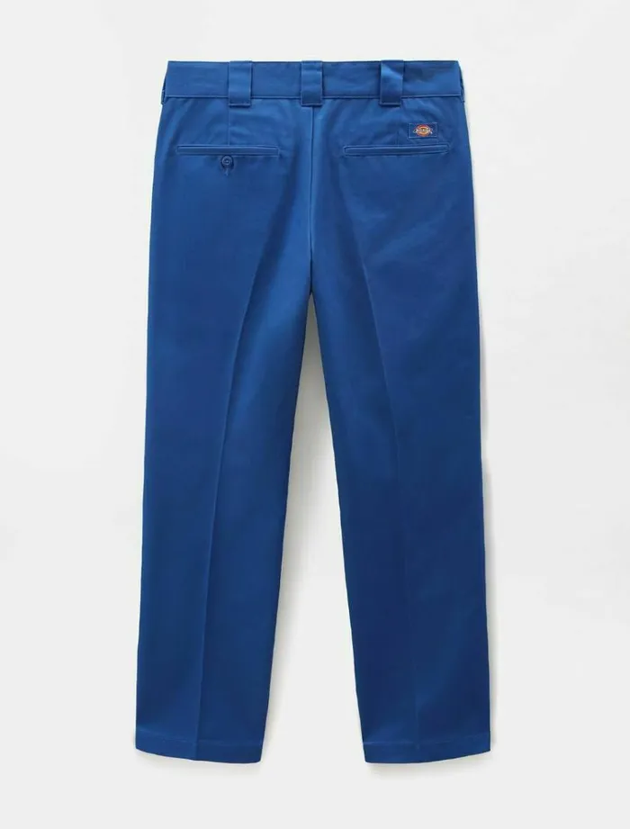Men Trousers Dickies 873 Slim Straight Work Pant True Blue