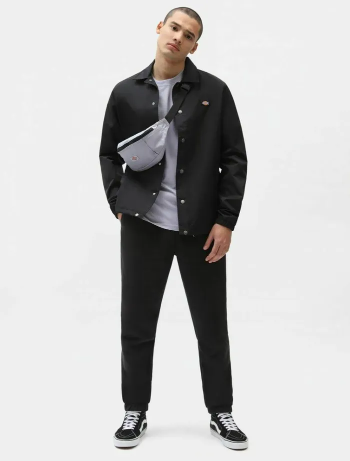 Men Trousers Dickies Mapleton Sweatpants Black