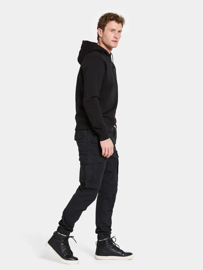 Men Ven Hoodie Black Didriksons Hoodies and Sweatshirts