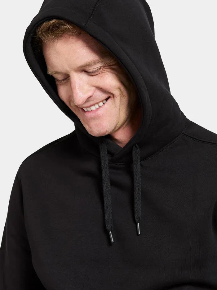 Men Ven Hoodie Black Didriksons Hoodies and Sweatshirts