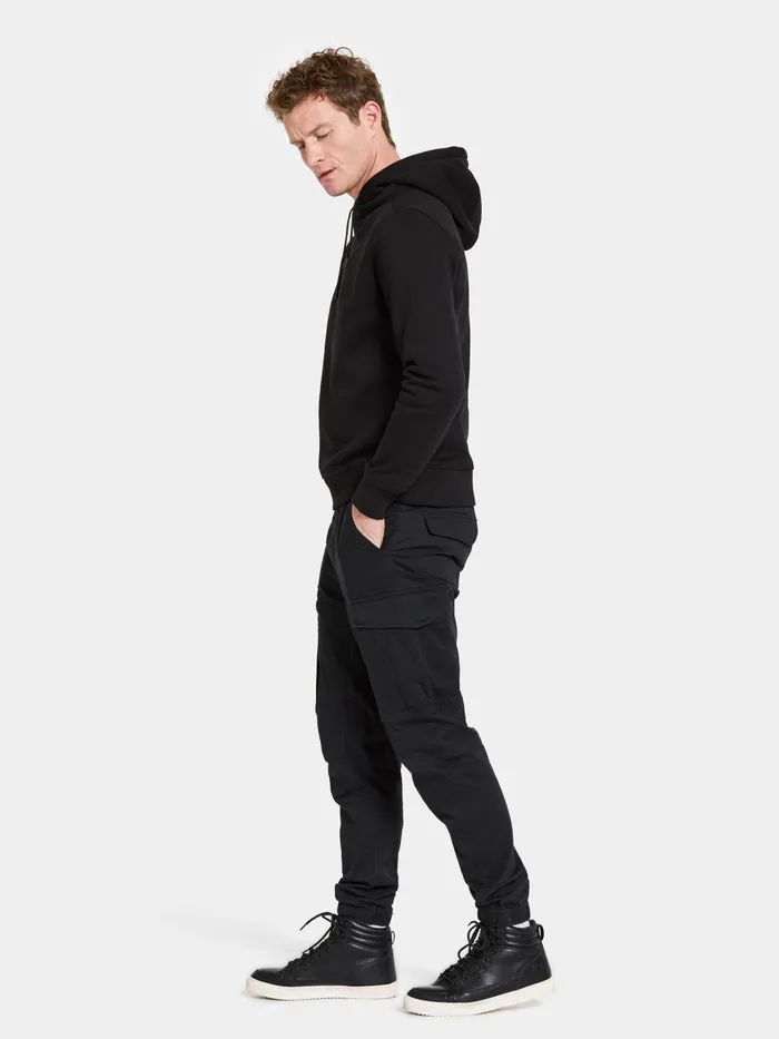 Men Ven Hoodie Black Didriksons Hoodies and Sweatshirts
