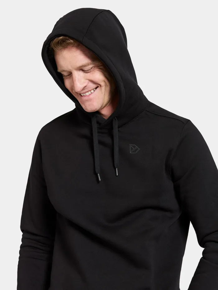 Men Ven Hoodie Black Didriksons Hoodies and Sweatshirts