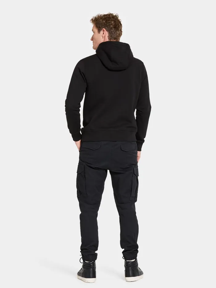 Men Ven Hoodie Black Didriksons Hoodies and Sweatshirts